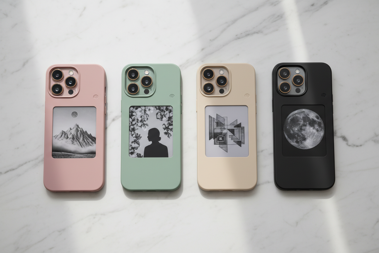 Collection de coques NFC sur iPhone 16/17 Pro